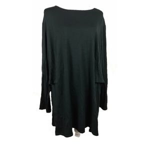J. Jill Wearever Top Black Plus Sz 4X
